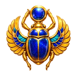 Golden Scarab symbol art